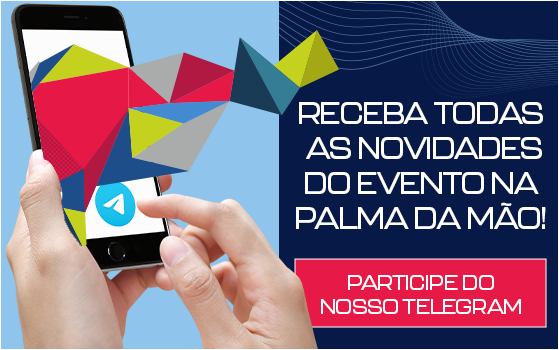 Canal do Telegram sobre o evento digital 